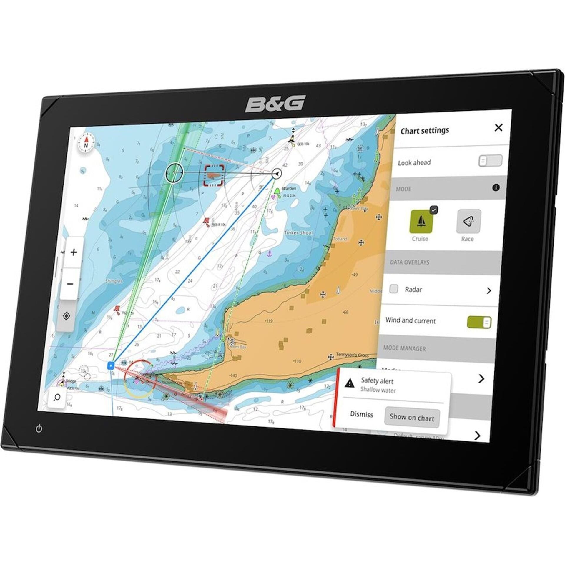 Suncoast Marine Supply offers B&G Zeus S 12" Multifunction Sailing Display with C-MAP Charts (No Transducer)