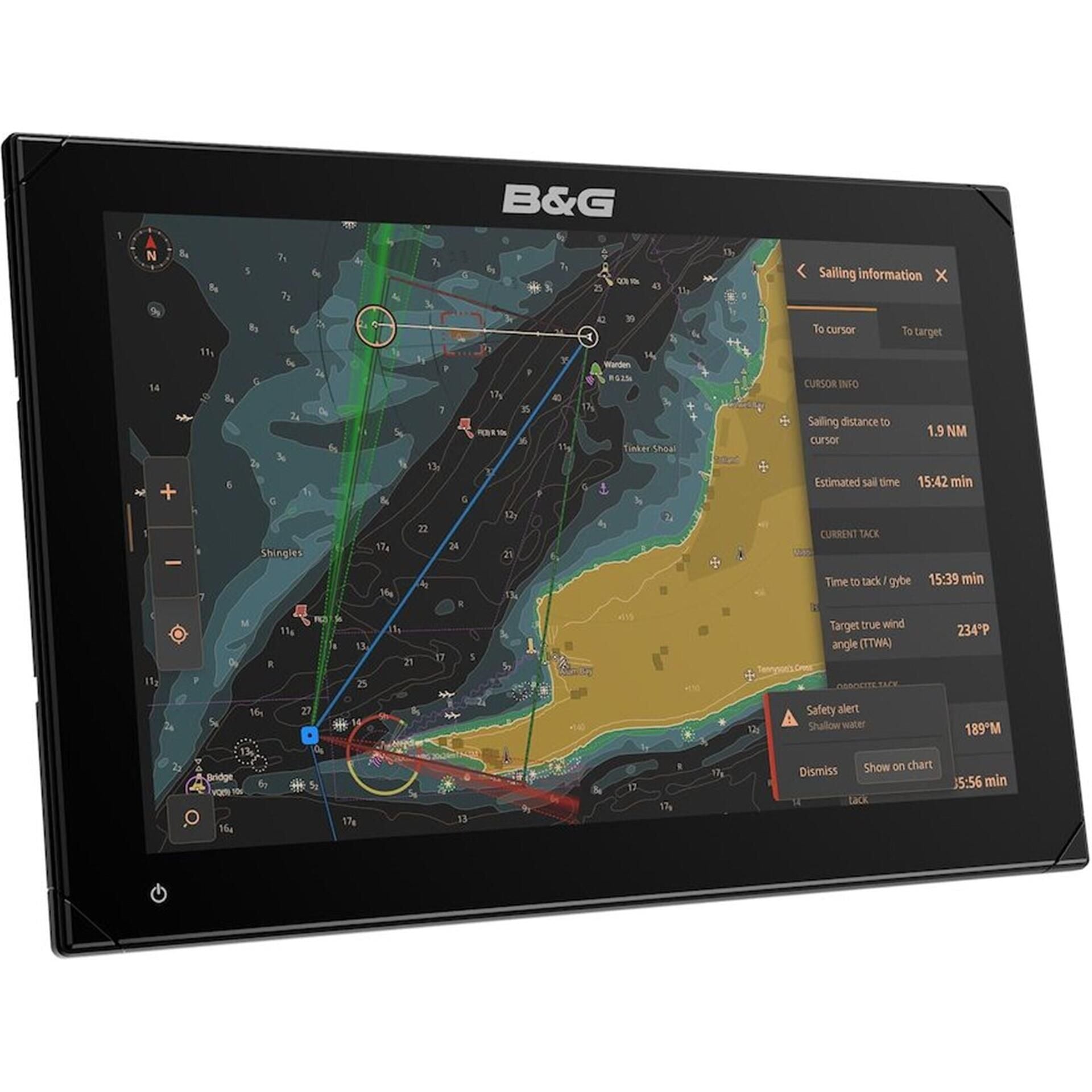 Suncoast Marine Supply offers B&G Zeus S 12" Multifunction Sailing Display with C-MAP Charts (No Transducer)